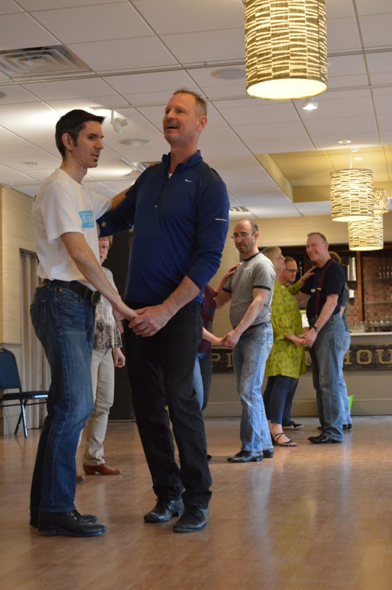 Photo from Stomp 2015 two step workshop with Alan Gaskill