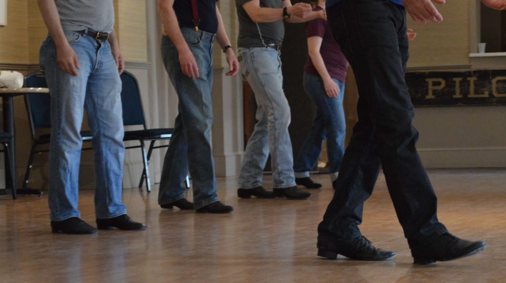 Photo from Stomp 2015 two step workshop